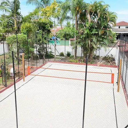 Villa Casa Com Quadra De Areia Boraceia Sao Sebastiao Exterior foto